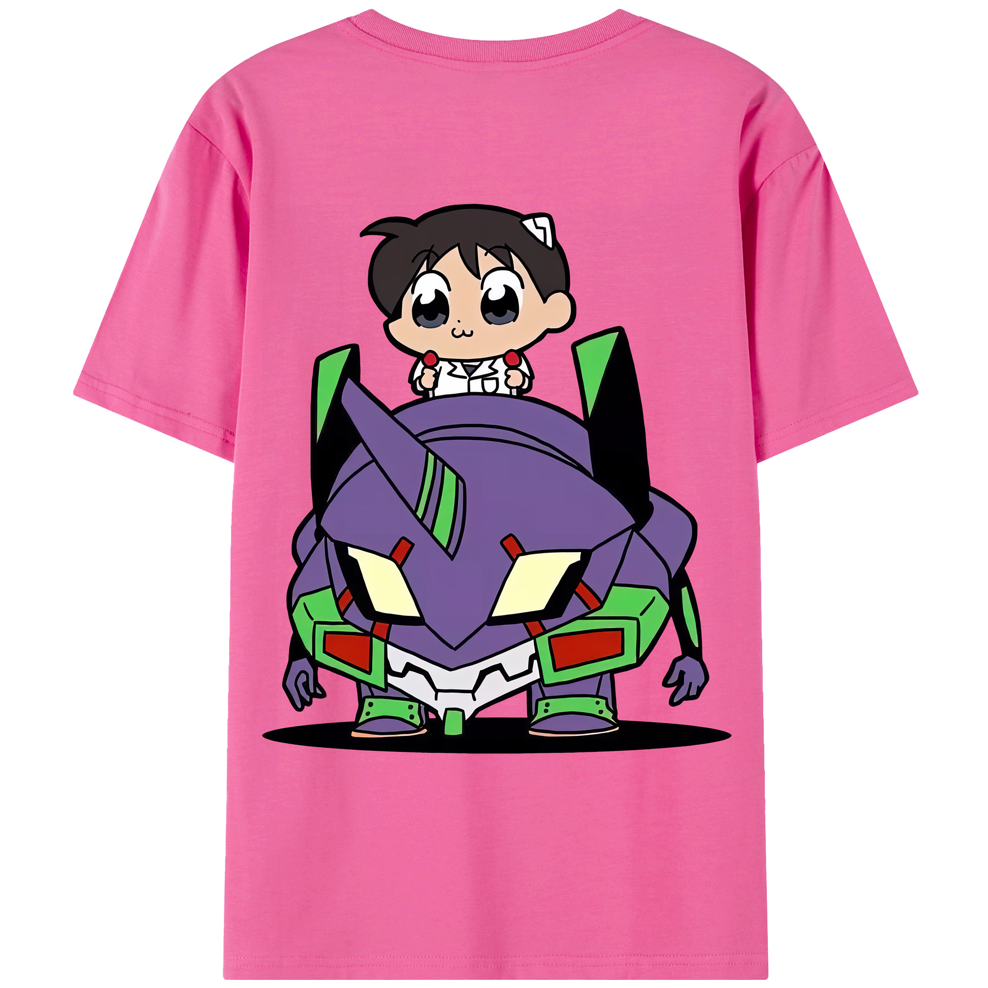 （画像用） EVA 新世紀エヴァンゲリオン レディース半袖Tシャツ(バックプリント)